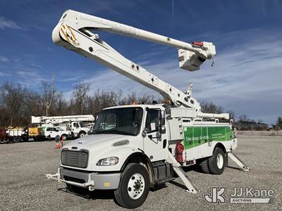 Altec AN55E, 60 ft, Material Handling Bucket Truck