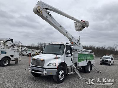Altec AN55E, 62 ft, Material Handling Bucket Truck