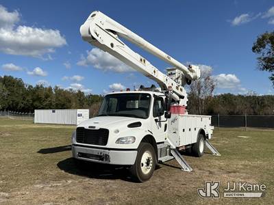Altec AA55-MH, 61 ft, Material Handling Bucket Truck