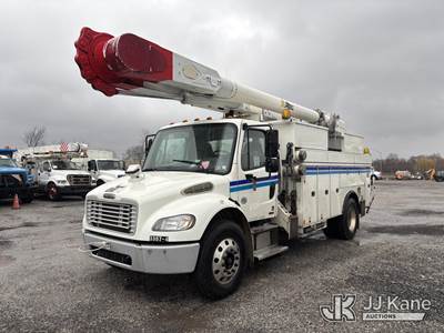 Altec AM55, 60 ft, Over-Center Material Handling Bucket Truck