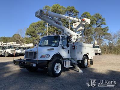 Altec L42M, 47 ft, Over-Center Material Handling Bucket Truck