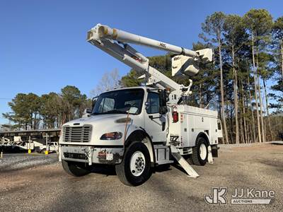 Altec L42M, 47 ft, Over-Center Material Handling Bucket Truck
