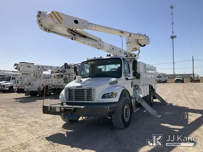 Altec AA55-MH, 60 ft, Over-Center Bucket Truck