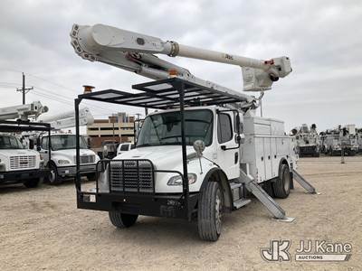 Altec AM55, 60 ft, Over-Center Material Handling Bucket