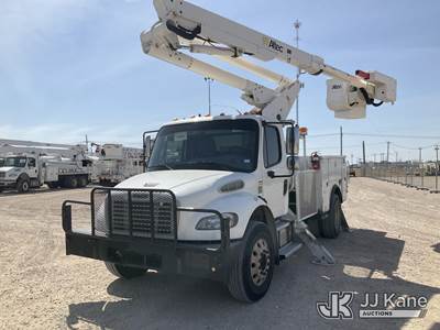 Altec TA45M-T50, 55 ft, Articulating & Telescopic Material Handling Elevator Bucket Truck