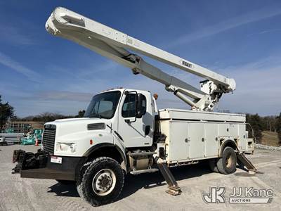 Versalift V0355MHI, Over-Center Material Handling Bucket Truck
