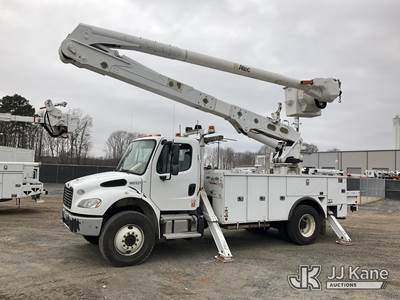 Altec AA55-MH, 60 ft, Material Handling Bucket Truck