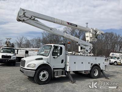 Terex TC-55, 60 ft, Material Handling Bucket Truck