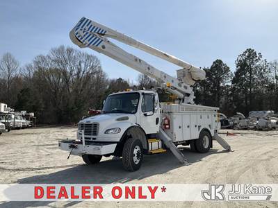 Altec AN55EOC, 61 ft, Articulating Material Handling Bucket Truck