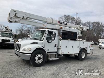 Terex TC55, 60 ft, Material Handling Bucket Truck