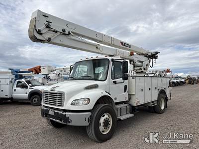 HiRanger HR55-M, 60 ft, Material Handling Bucket Truck