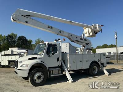 Altec AA55-MH, 60 ft, Material Handling Bucket Truck