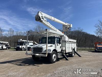 Terex Hi-Ranger HRX-55, 60 ft, Material Handling Bucket Truck