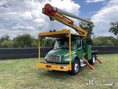 Altec LR7-58RM, 63 ft, Over-Center Bucket Truck