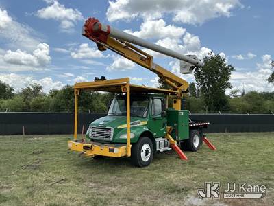 Altec LR7-58RM, 63 ft, Over-Center Bucket Truck