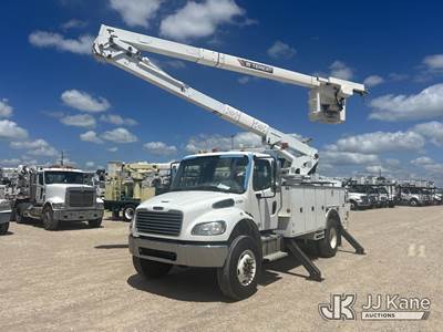 HiRanger TC55-MH, 60 ft, Material Handling Bucket Truck