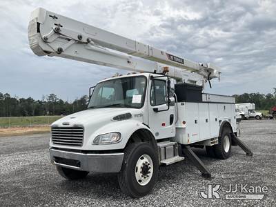 Terex TC-55, 60 ft, Material Handling Bucket Truck