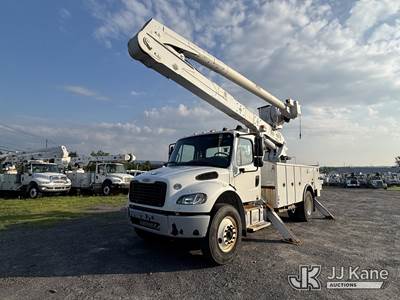 Altec AA55, 700 Lb 60 ft, Articulating Material Handling Bucket Truck
