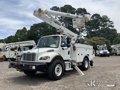 Altec L42-MH, 47 ft, Over-Center Material Handling Bucket Truck