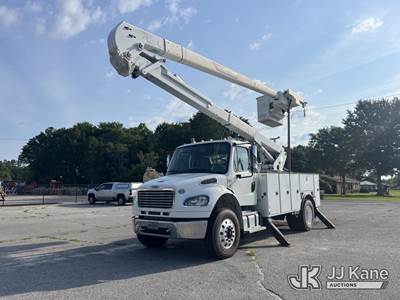 HiRanger 5TC-55, 60 ft, Material Handling Bucket Truck