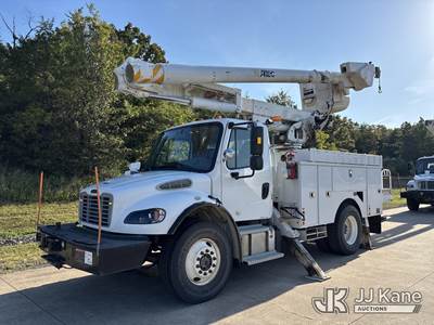 Altec L42M, 47 ft, Over-Center Material Handling Bucket Truck