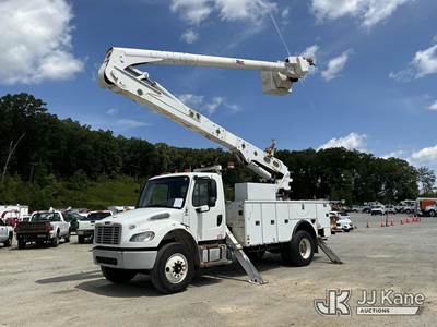 Altec AA55-MH, 60 ft, Material Handling Bucket Truck