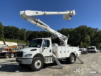 Altec AM55-MH, 60 ft, Over-Center Material Handling Bucket Truck