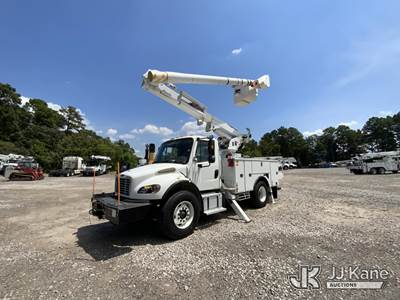 Altec L42M, 47 ft, Over-Center Material Handling Bucket Truck