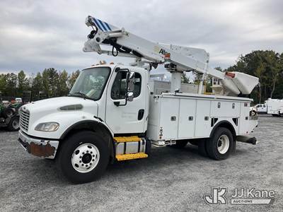 Altec AT48M, 53 ft, Articulating & Telescopic Material Handling Bucket Truck