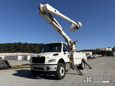 Altec AM55, 60 ft, Over-Center Material Handling Bucket Truck