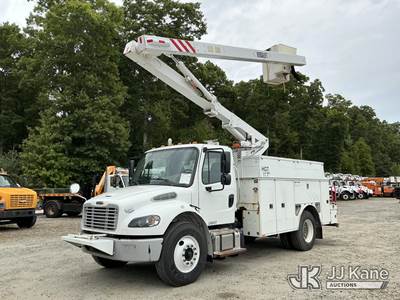 Versalift V0-43I-01, 47 ft, Over-Center Bucket Truck