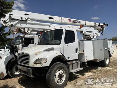 HiRanger TC55-MH, 60 ft, Material Handling Bucket Truck