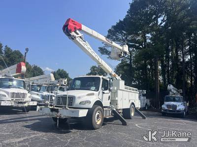 HiRanger TCX-55, 60 ft, Material Handling Bucket Truck
