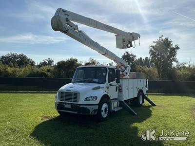 HiRanger TCX-55, 60 ft, Material Handling Bucket Truck
