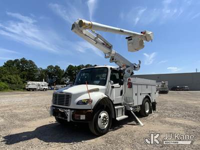 Altec L42M, 47 ft, Over-Center Material Handling Bucket Truck