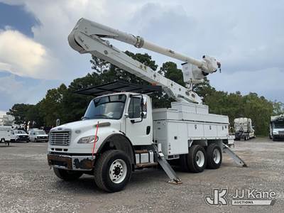 Altec AN55E-0C, 61 ft, Material Handling Bucket Truck