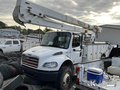 HiRanger TC55, 60 ft, Material Handling Bucket Truck