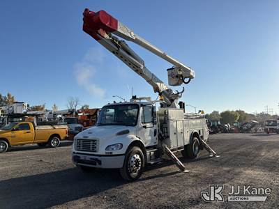 Altec AM55, 60 ft, Over-Center Material Handling Bucket Truck