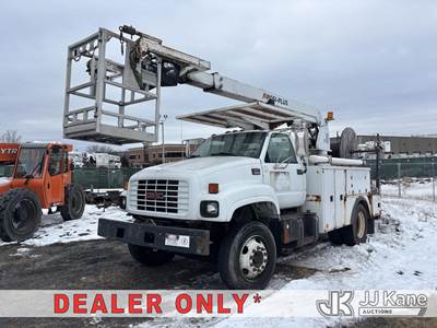Posi Plus 800-40-015, 35 ft, Non-Insulated Cable Placing Bucket Truck