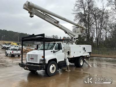 Altec LRV60-E70, 75 ft, Over-Center Elevator Bucket Truck