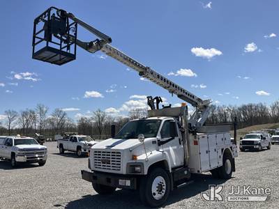 Altec A-T40C, 40 ft, Telescopic Non-Insulated Cable Placing Bucket Truck