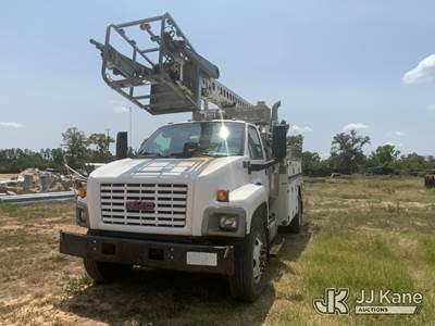 Altec A-T40C, 40 ft, Telescopic Non-Insulated Cable Placing Bucket Truck