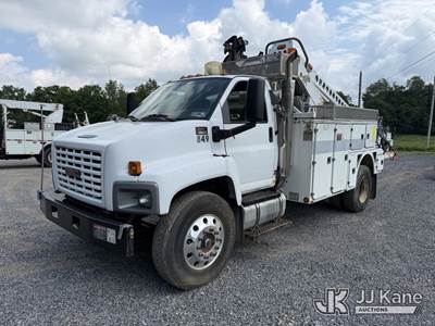 Telsta T40C, 40 ft, Telescopic Non-Insulated Cable Placing Bucket Truck
