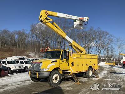 Posi Plus 400-50-A, 55 ft, Material Handling Bucket Truck