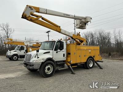 HiRanger HR50-M, 55 ft, Material Handling Bucket Truck