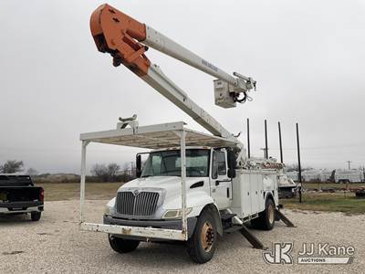HiRanger 5TC-55, 60 ft, Articulating Material Handling Bucket Truck