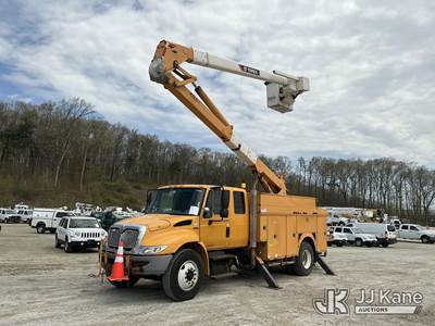Terex/HiRanger HR52M, 57 ft, Material Handling Bucket Truck