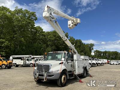 HiRanger HR50-M, 450 Lb 55 ft, Material Handling Bucket Truck