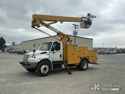 HiRanger TL50-MH, 55 ft, Articulating & Telescopic Material Handling Bucket Truck