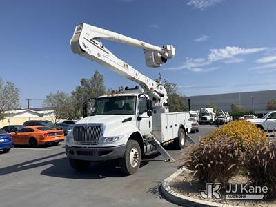 Altec AA55, 700 Lb 056 ft, Articulating & Telescopic Material Handling Bucket Truck